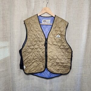 Hyperkewl TechNiche International XL Cooling Vest Khaki Color "Read Description"